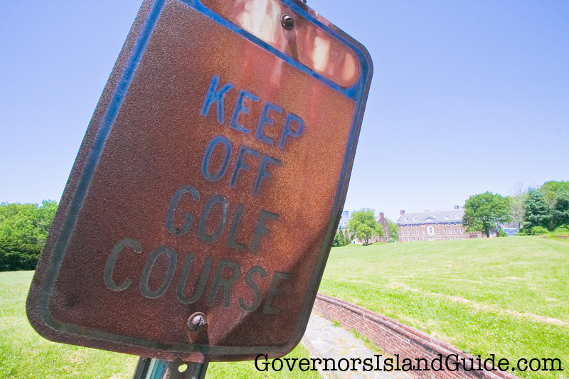 Golf Course Sign 2